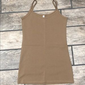 BKE large tan x-long two way tank